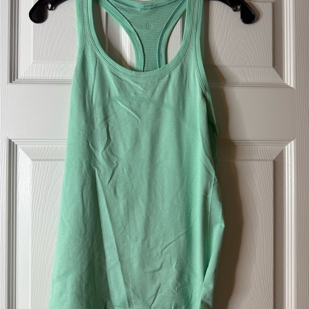 Lululemon Athletica Light Green Tank Top